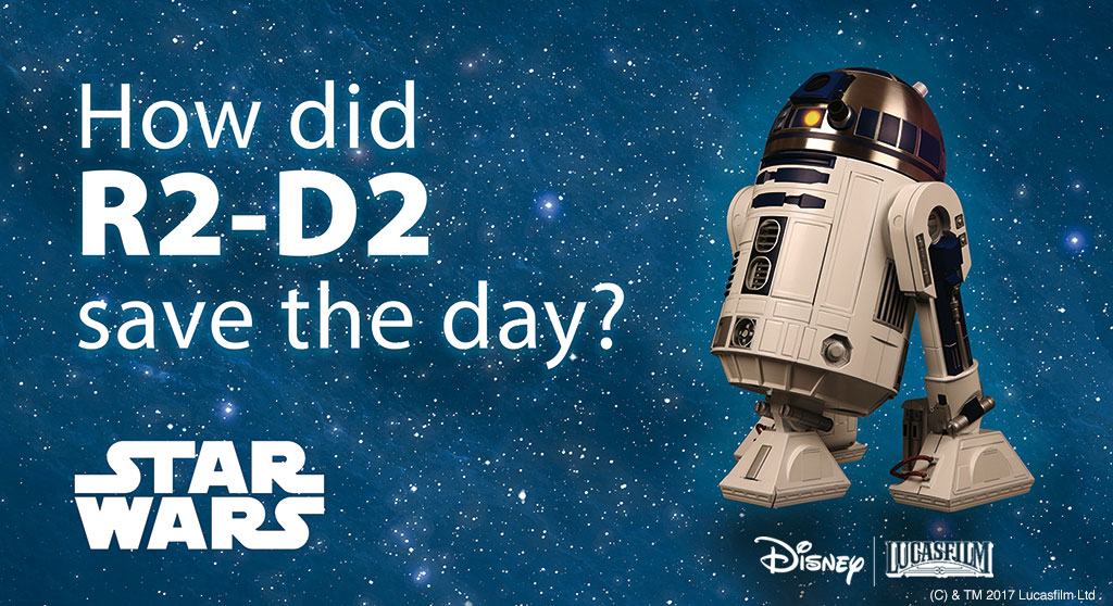 What did R2-D2 do next?